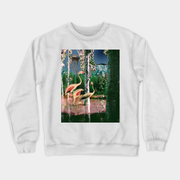 Encounters in the Backcountry of my Brain Crewneck Sweatshirt by WildRootsArt